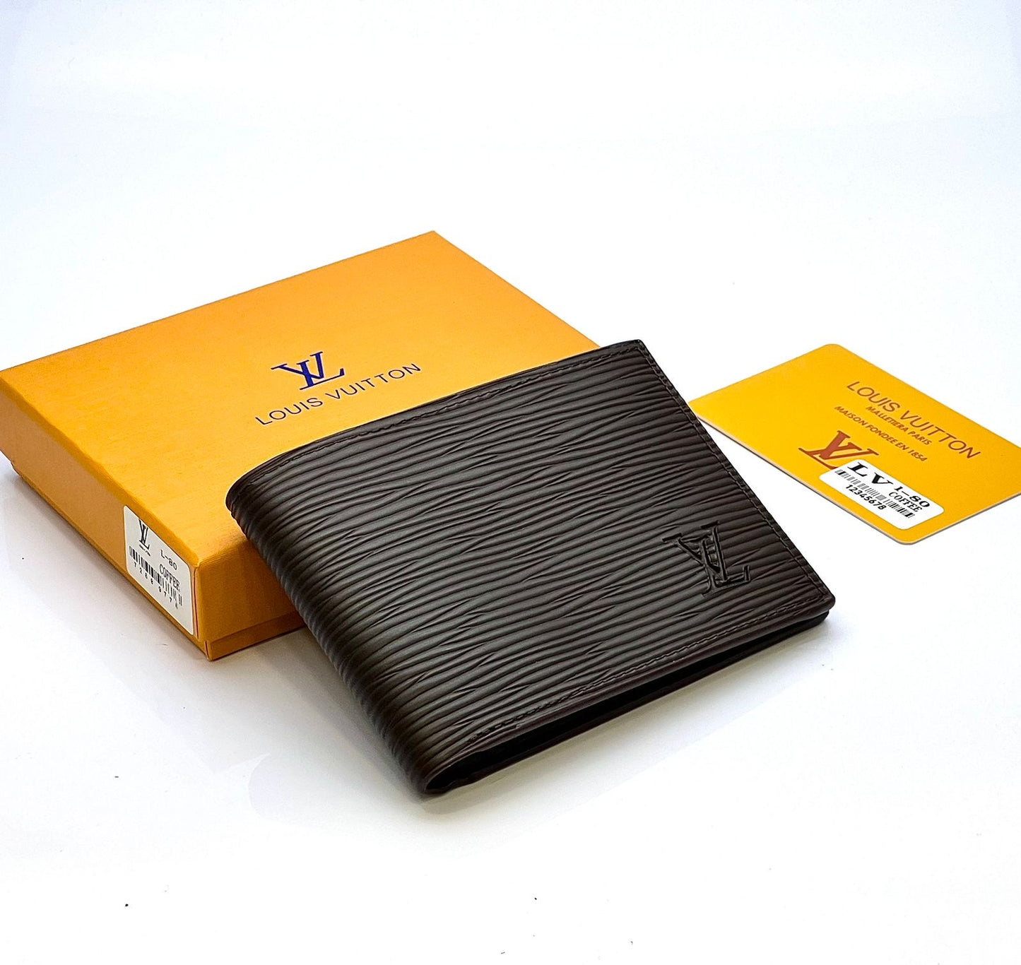 LV Wallet with Brand Box & Dust Bag