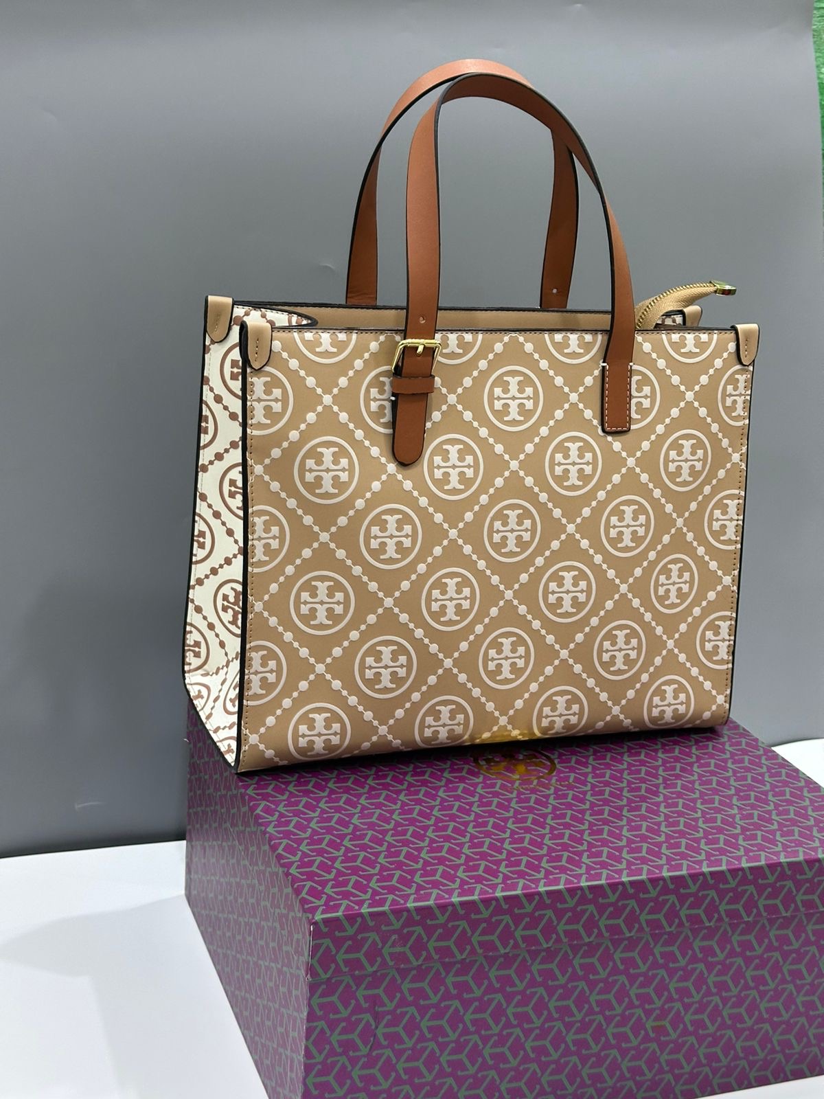 Tory Burch Tote Bag with Brand Box