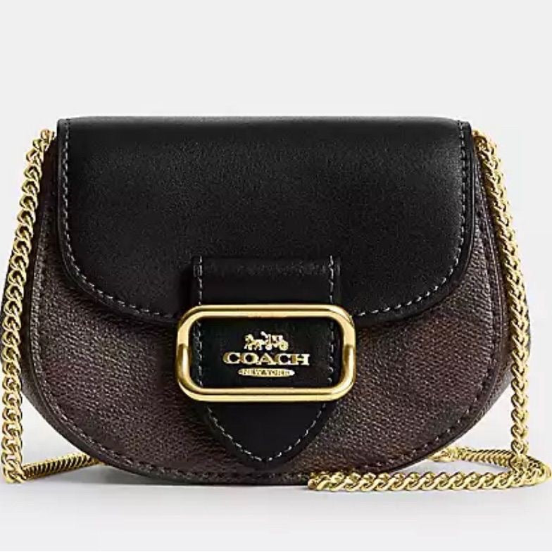 Coach Morgan Card Case with Brand Box and Dust Bag