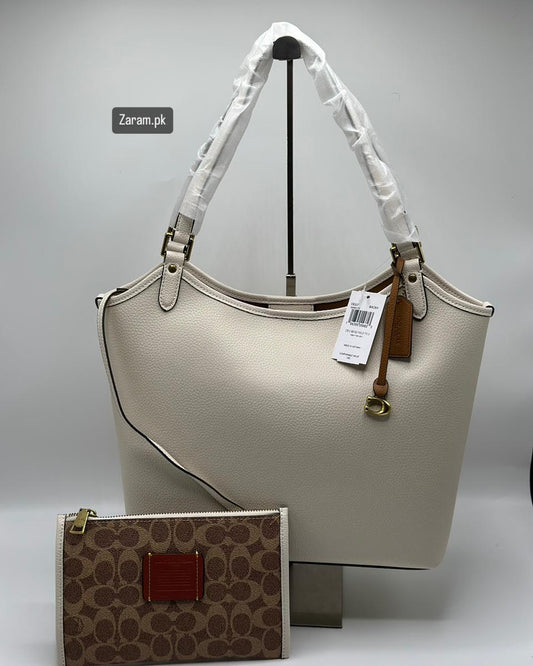 Coach Tote with Pouch