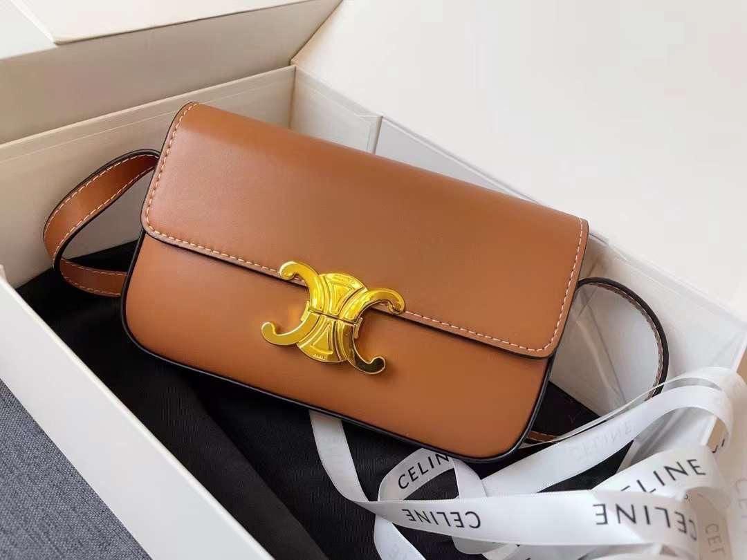 CELINE Triomphe Bag with Brand Box