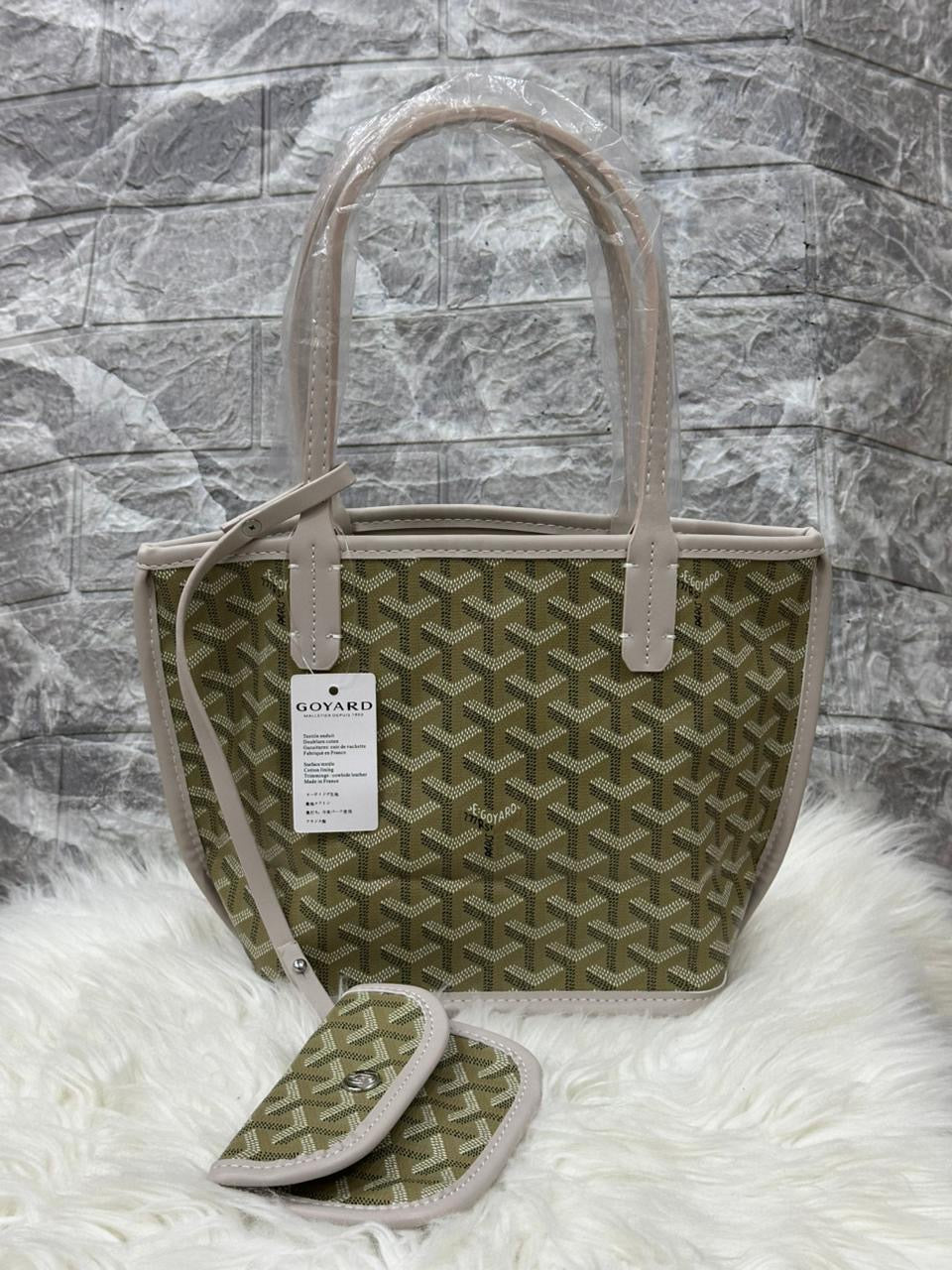 Goyard Mini Tote 2 Piece