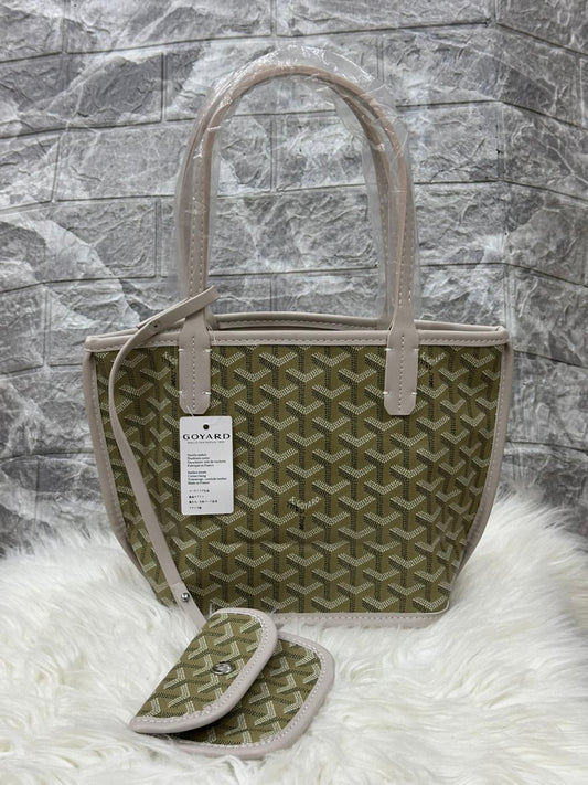 Goyard Mini Tote 2 Piece