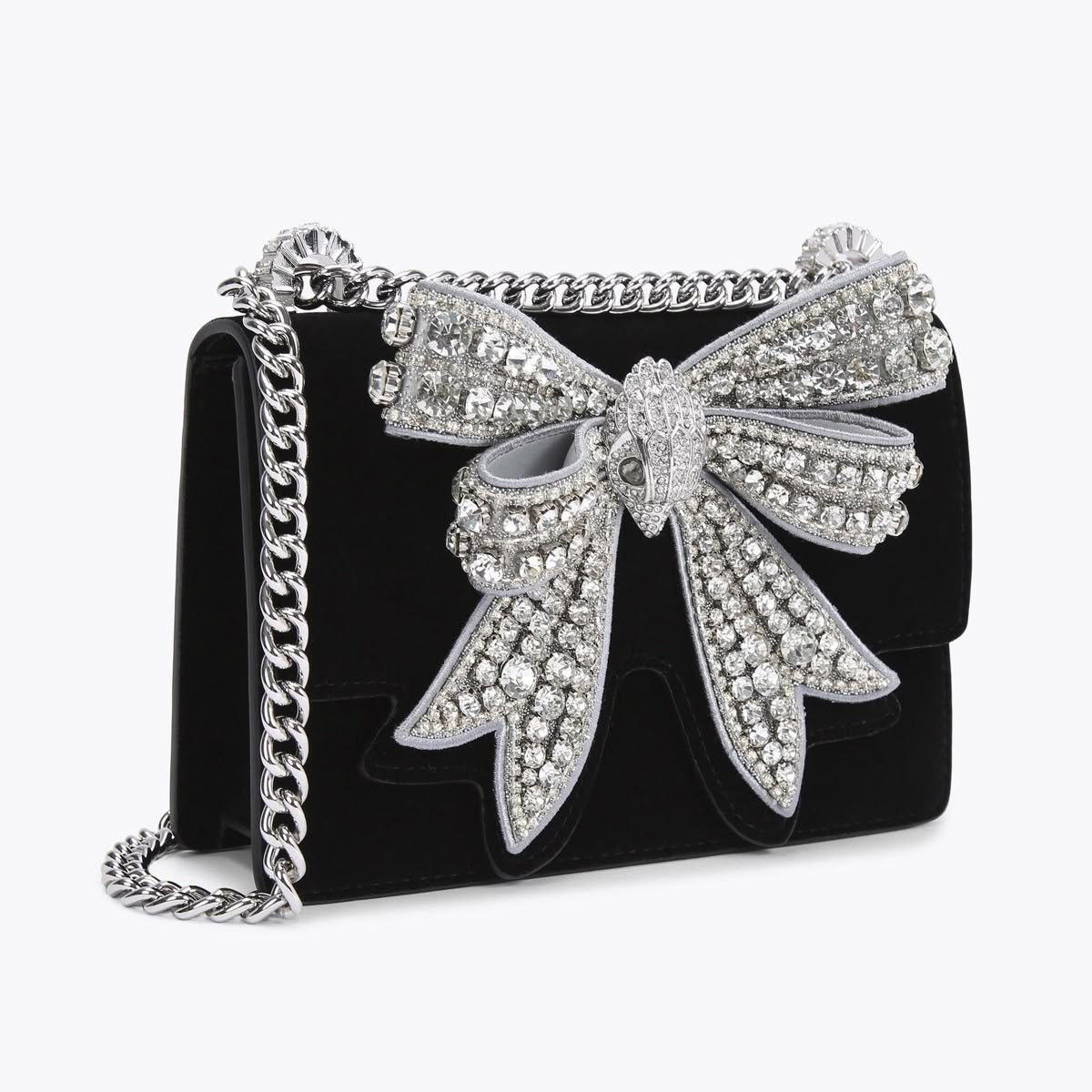 Kurt Geiger Shoreditch Bow Bag with Brand Box & Dust Bag