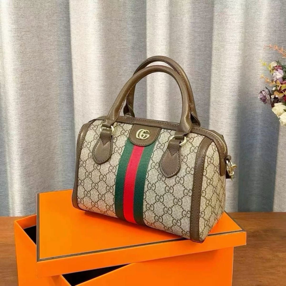 Gucci Duffle Bag with Brand Box