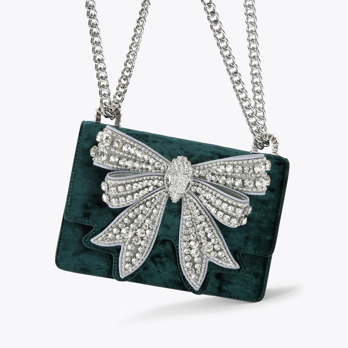 Kurt Geiger Shoreditch Bow Bag with Brand Box & Dust Bag