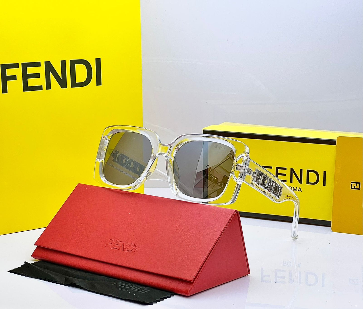 Fendi Sunglasses with Brand Box