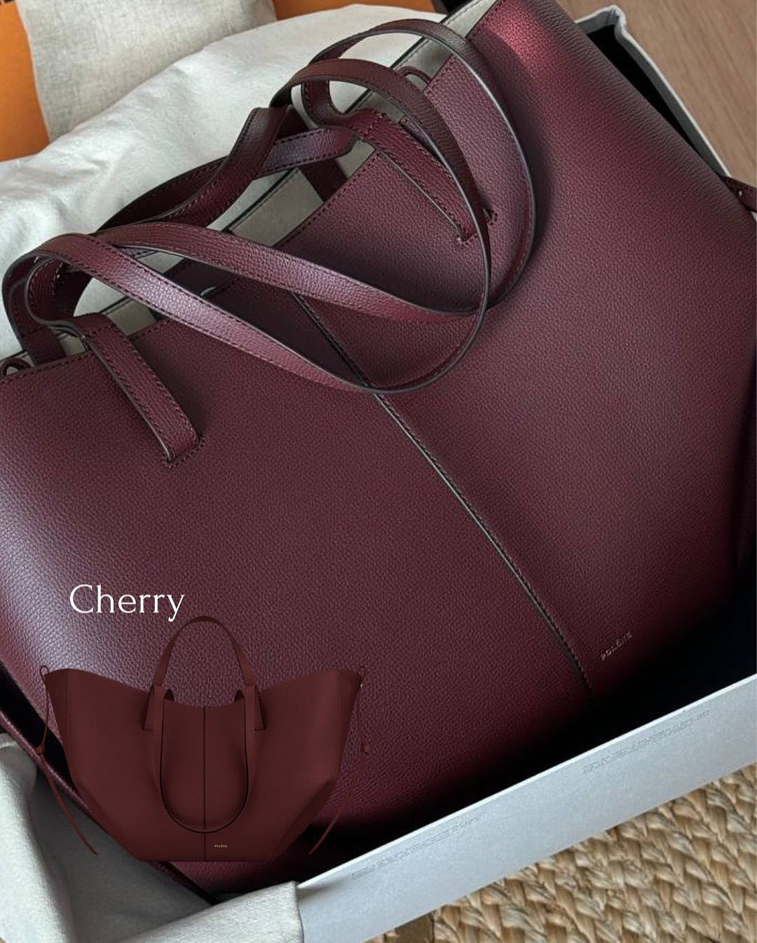 Polene Cyme Tote with Dust Bag