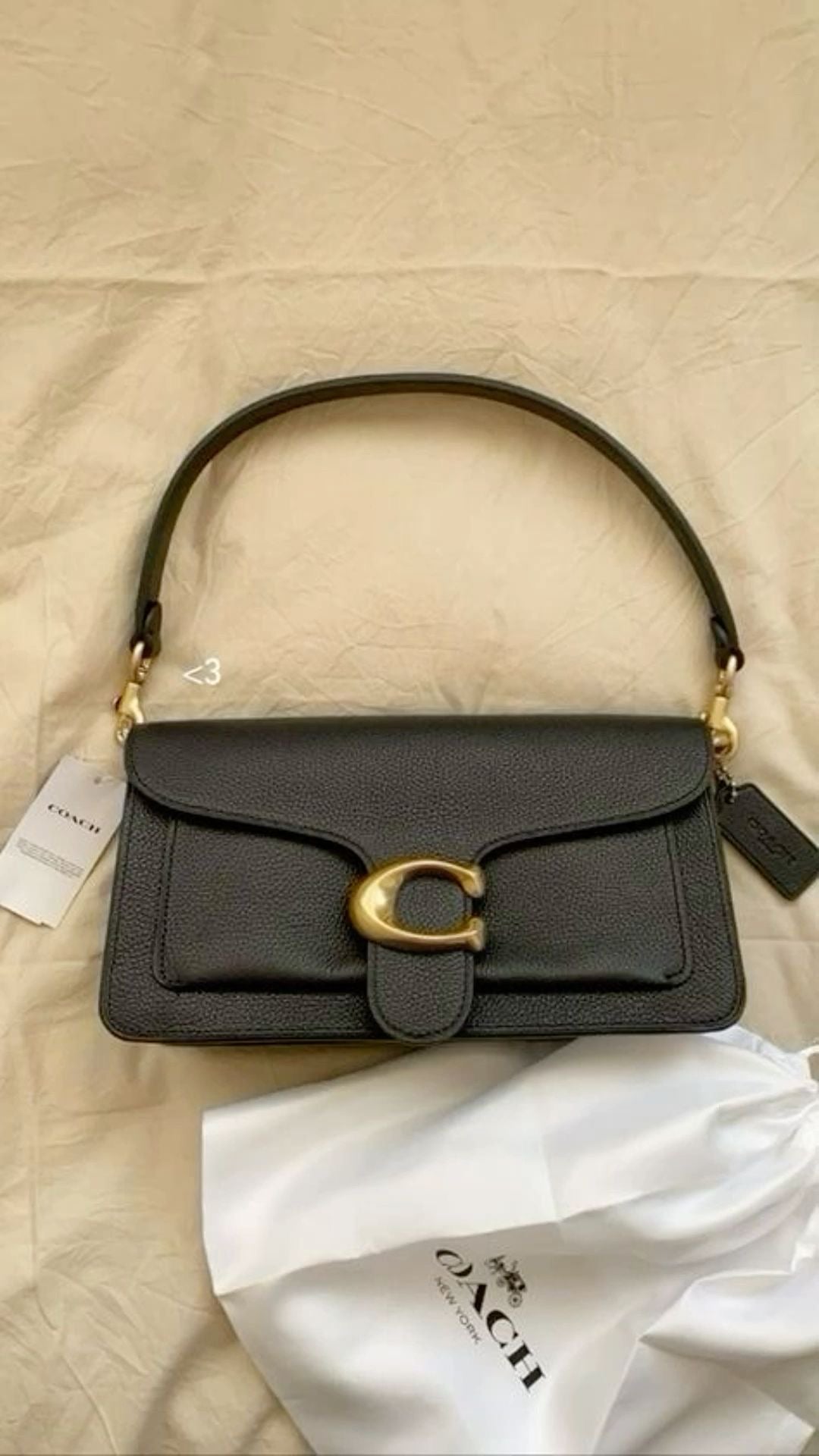 COACH Tabby 26 Bag with brand box- Genuine Leather