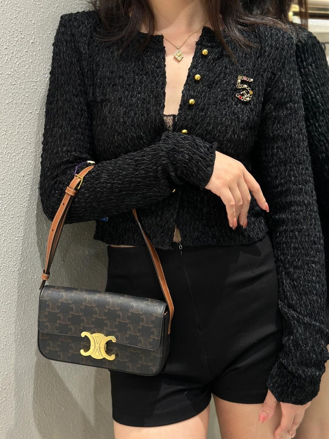 Celine Triomphe with Brand Box