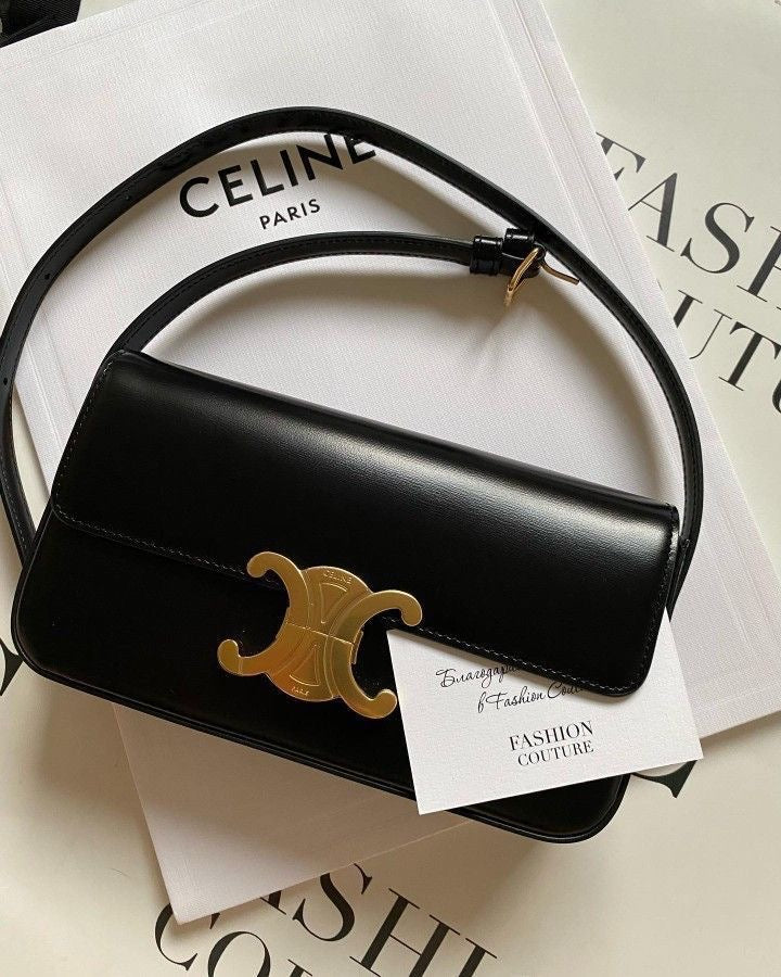 CELINE Triomphe Bag with Brand Box