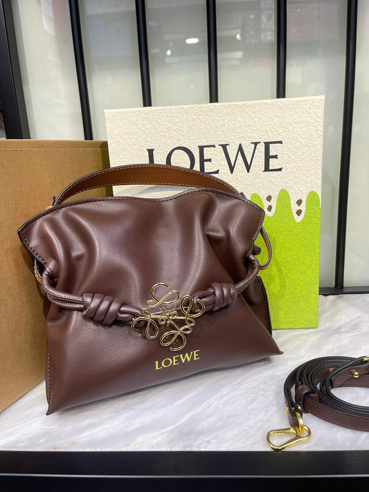 LOEWE Flamenco Clutch with Brand Box