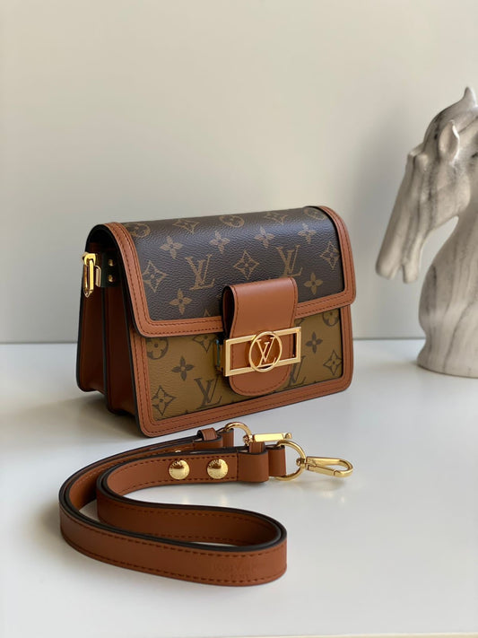 LV Dauphine Bag with Brand Box