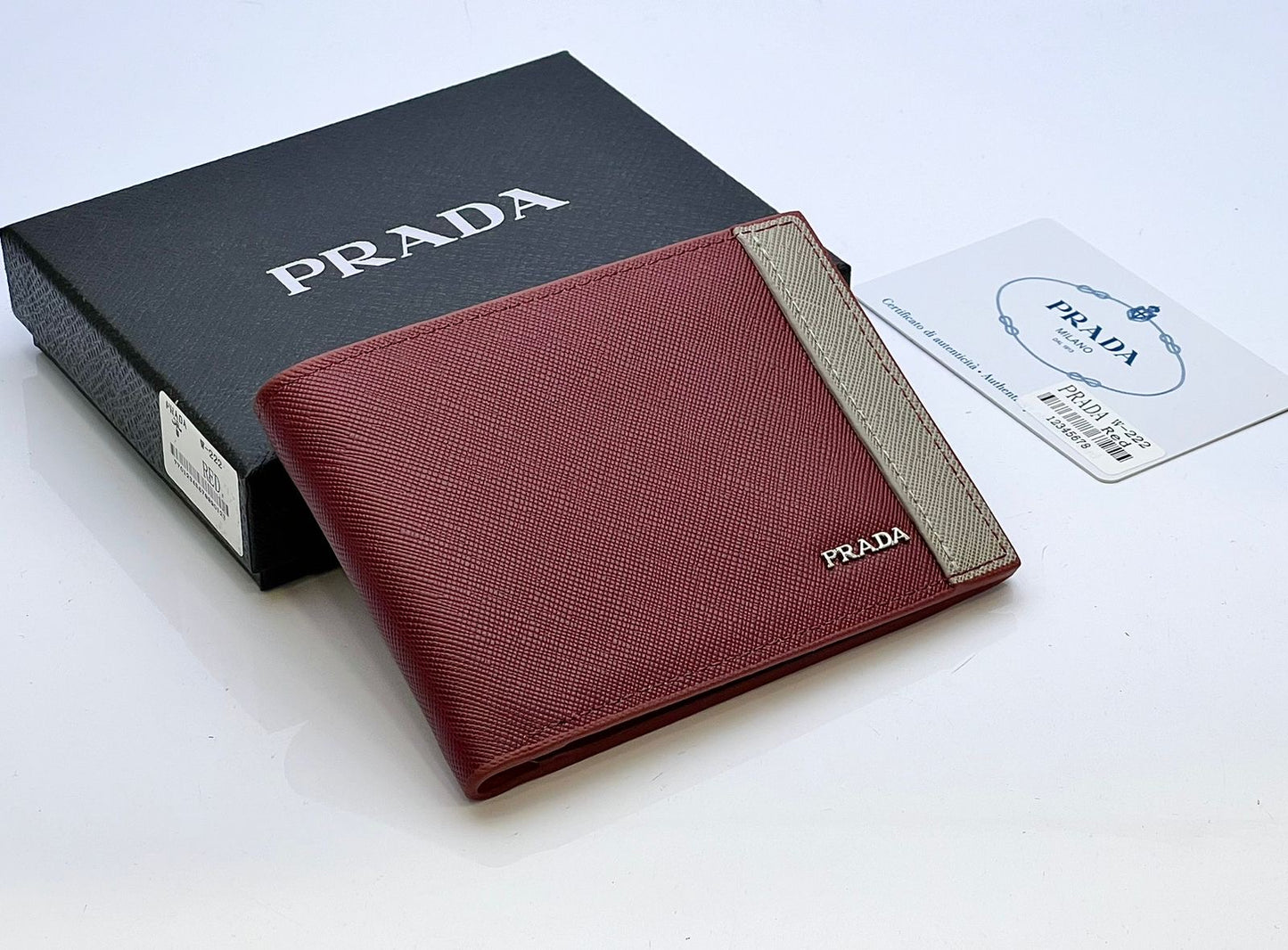 Prada Wallet with Brand Box & Dust Bag
