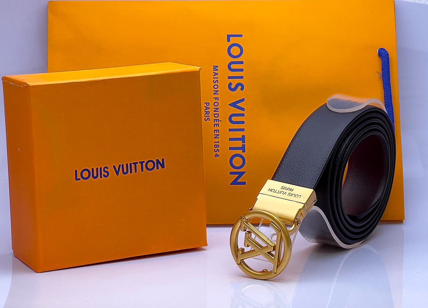 LV Belt with Brand Box