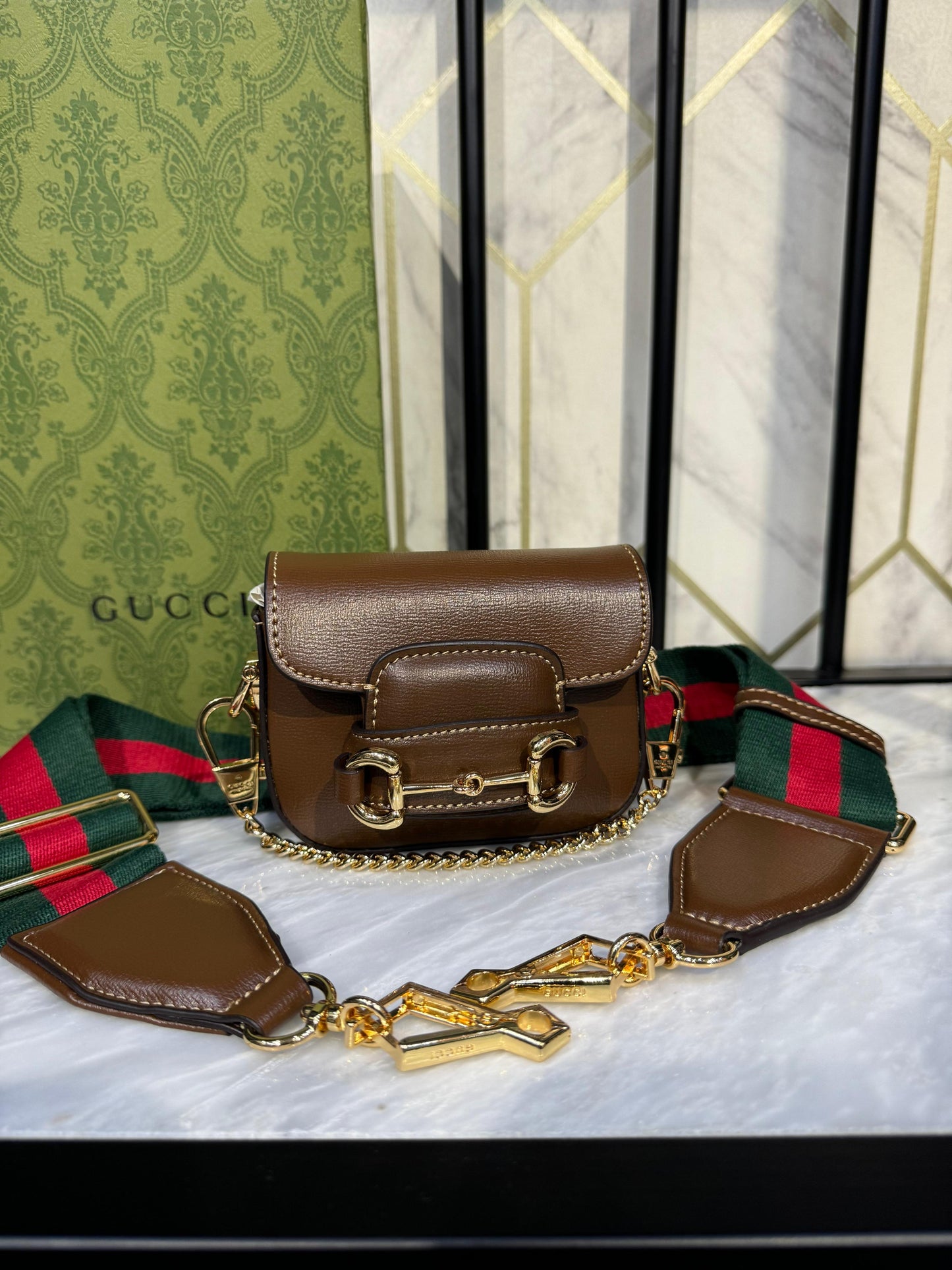 Gucci Horsebit Mini with Brand Box