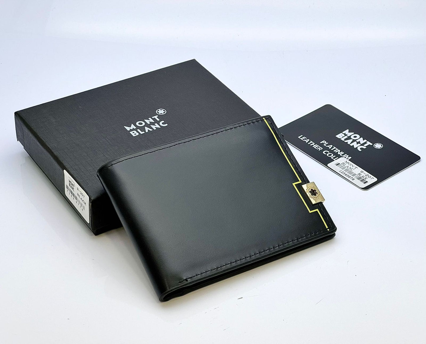 Mont Blanc Wallet with Brand Box & Dust Bag