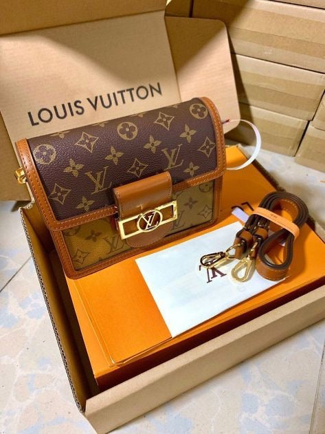 LV Dauphine Bag with Brand Box