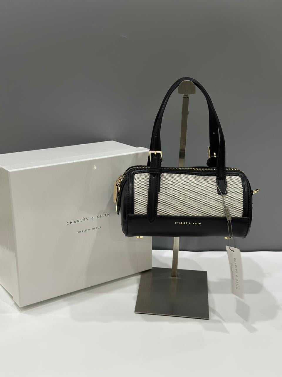 Charles & Keith Duffle Bag with Brand Box