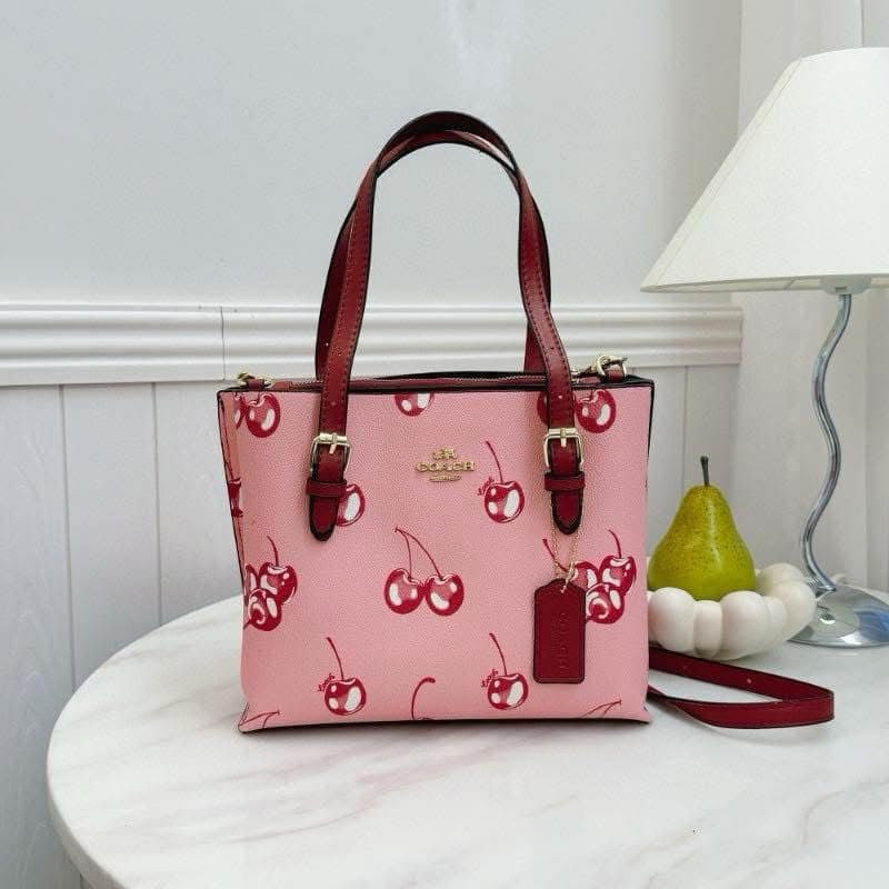 Coach Cherry Tote Bag with Brand Box