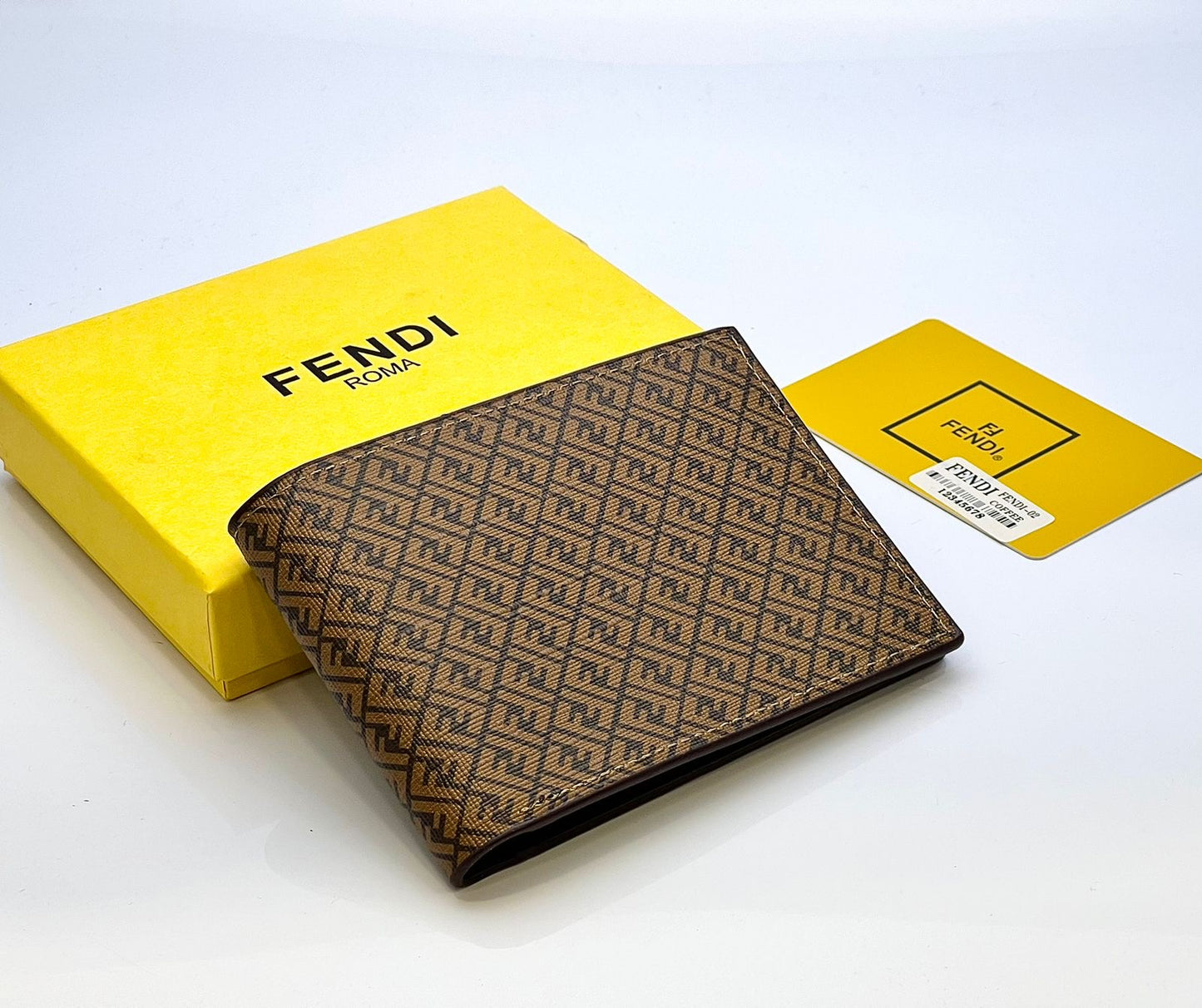 Fendi Wallet with Brand Box & Dust Bag