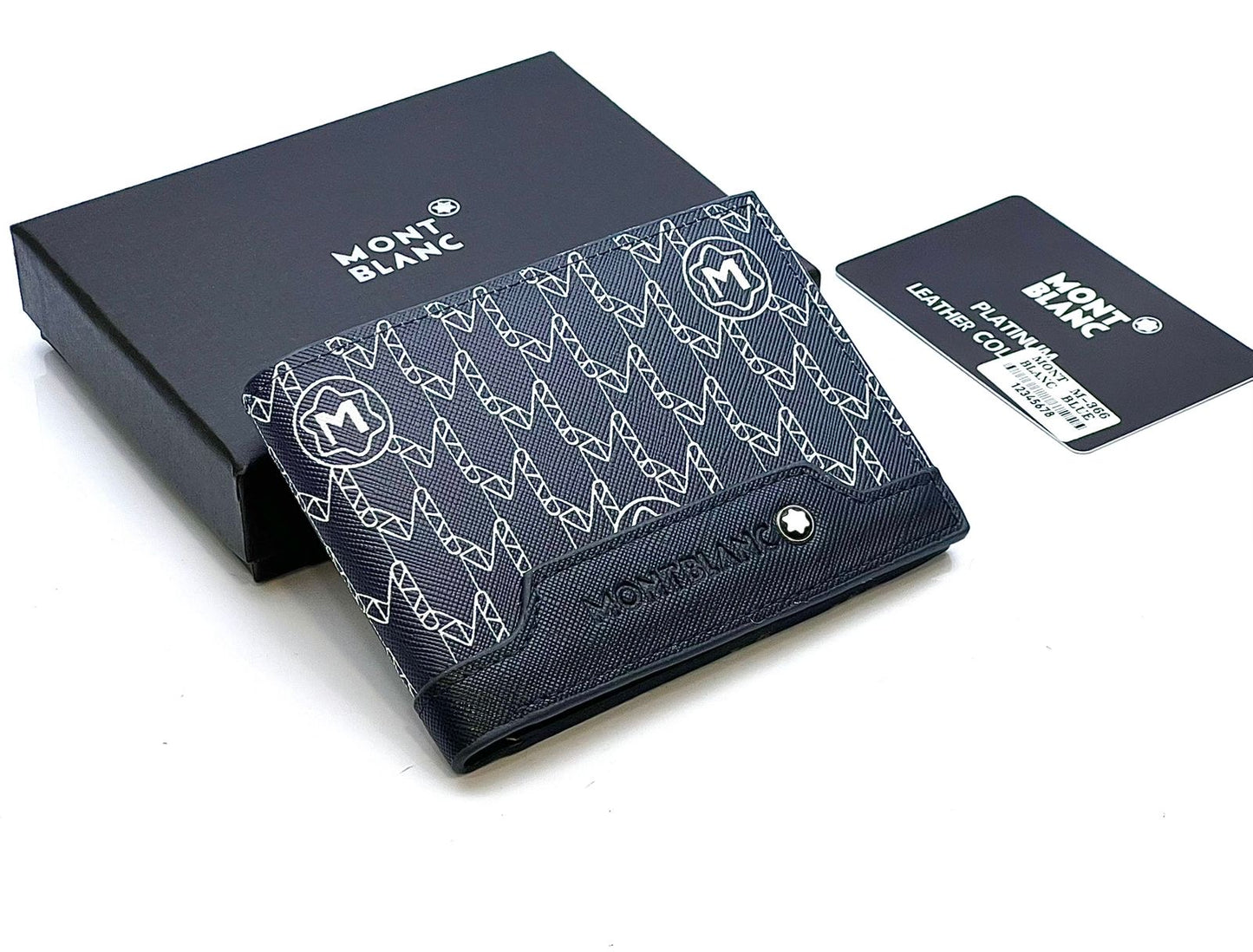 Mont BlancWallet with Brand Box & Dust Bag