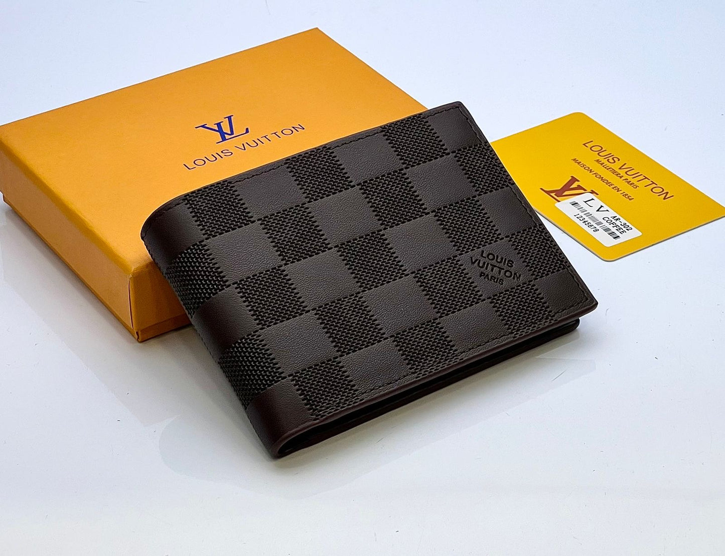 LV Wallet with Brand Box & Dust Bag