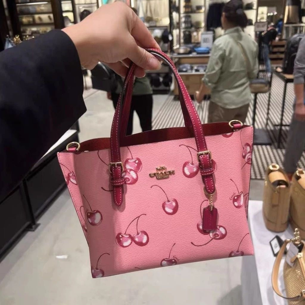 Coach Cherry Tote Bag with Brand Box