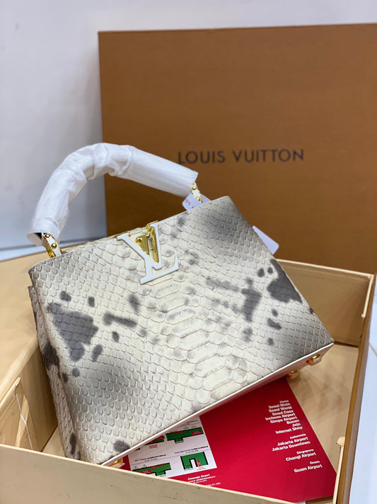 Imported LV Capucines handbag with brand box