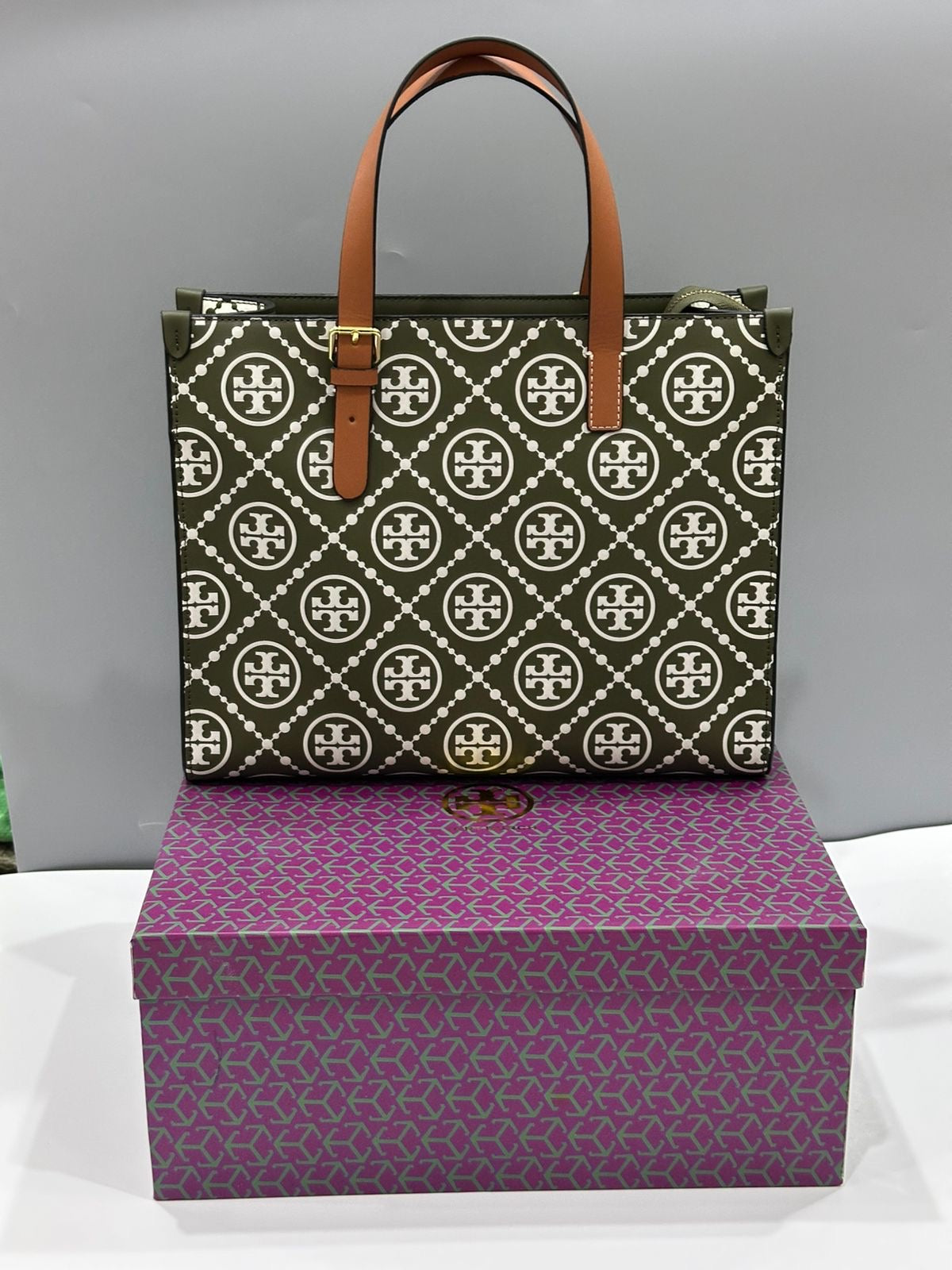 Tory Burch Tote Bag with Brand Box