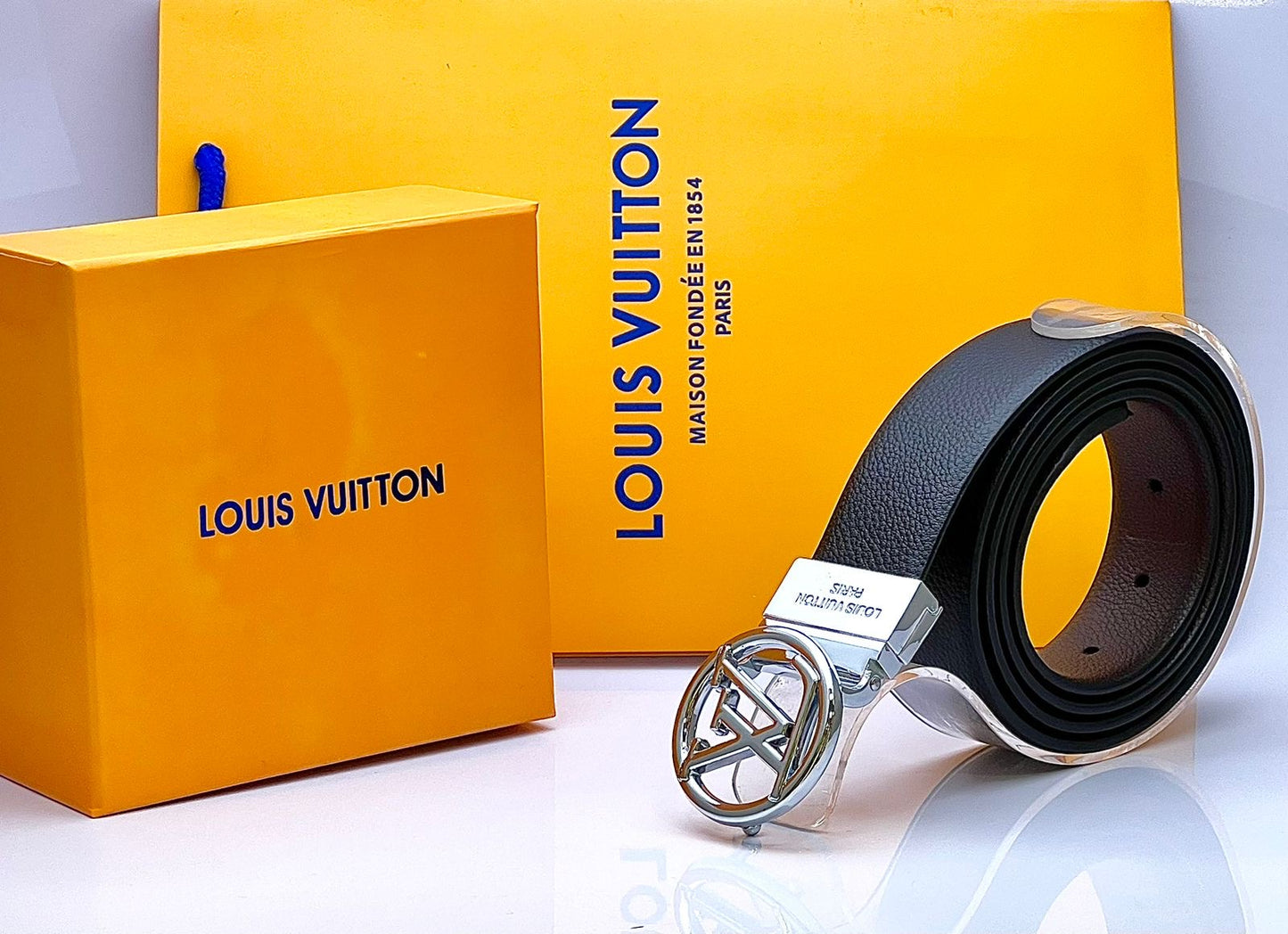 LV Belt with Brand Box