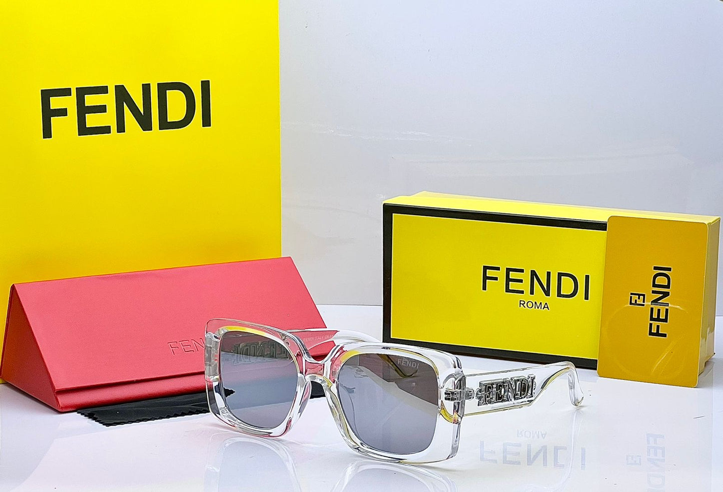 Fendi Sunglasses with Brand Box