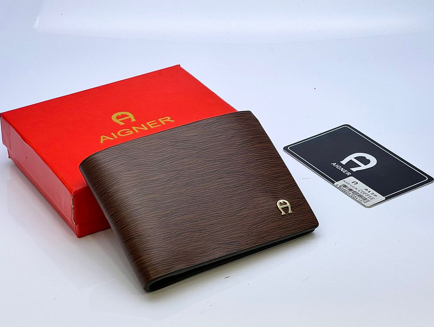 Aigner Wallet with Brand Box & Dust Bag