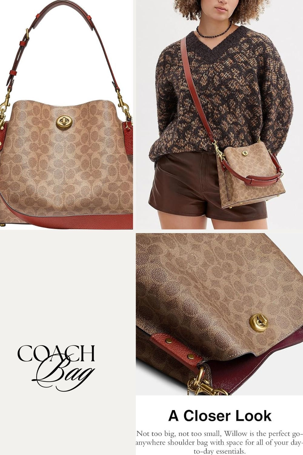 Coach Bucket Bag with Brand Box