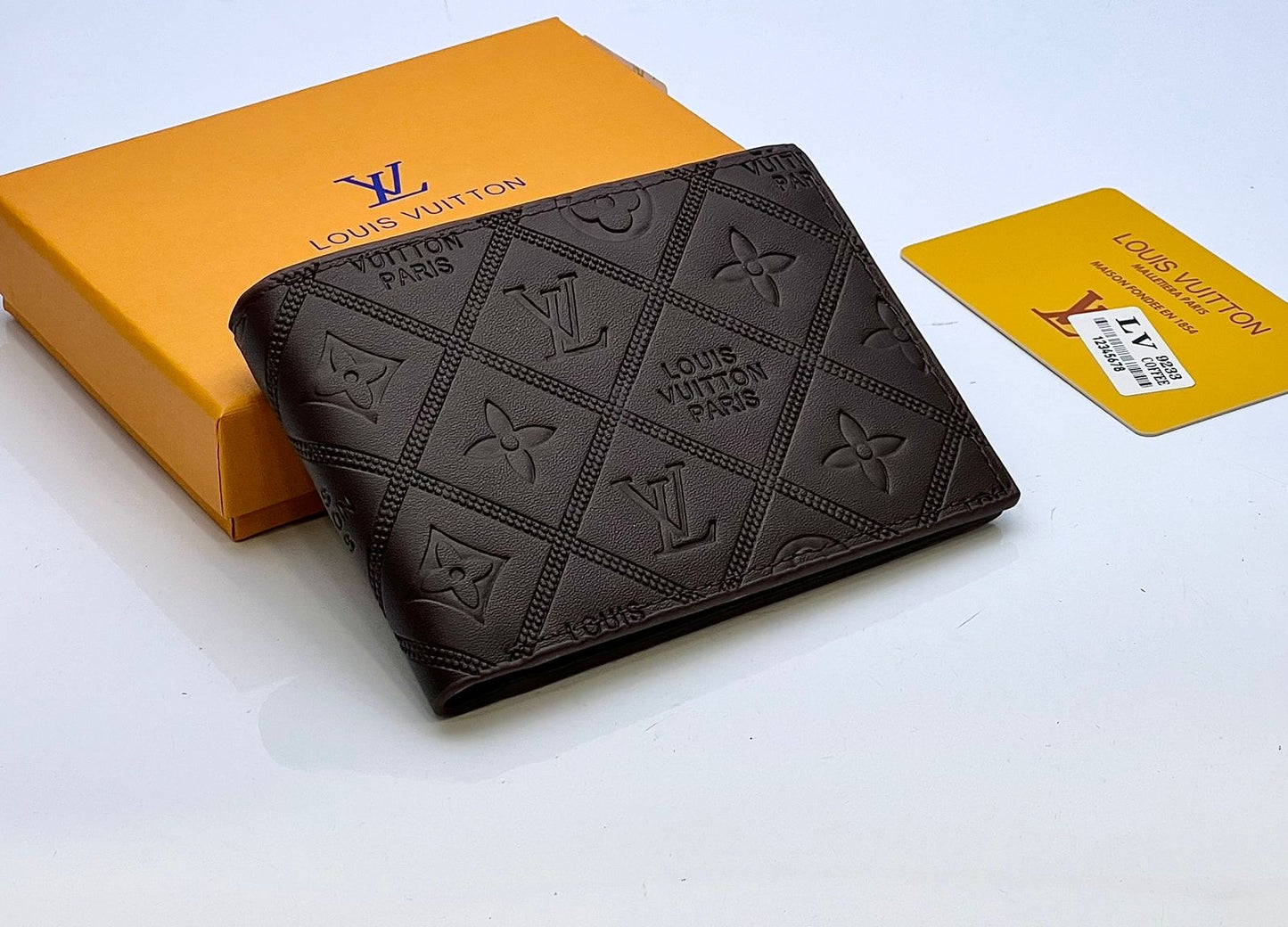 LV Wallet with Brand Box & Dust Bag