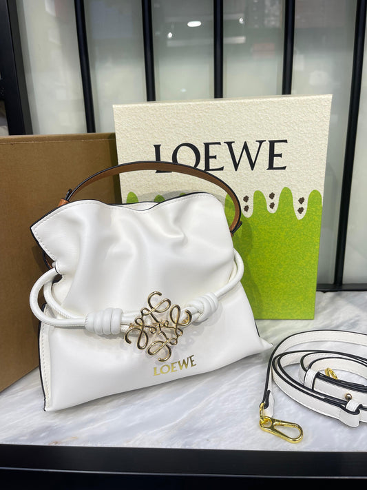 LOEWE Flamenco Clutch with Brand Box