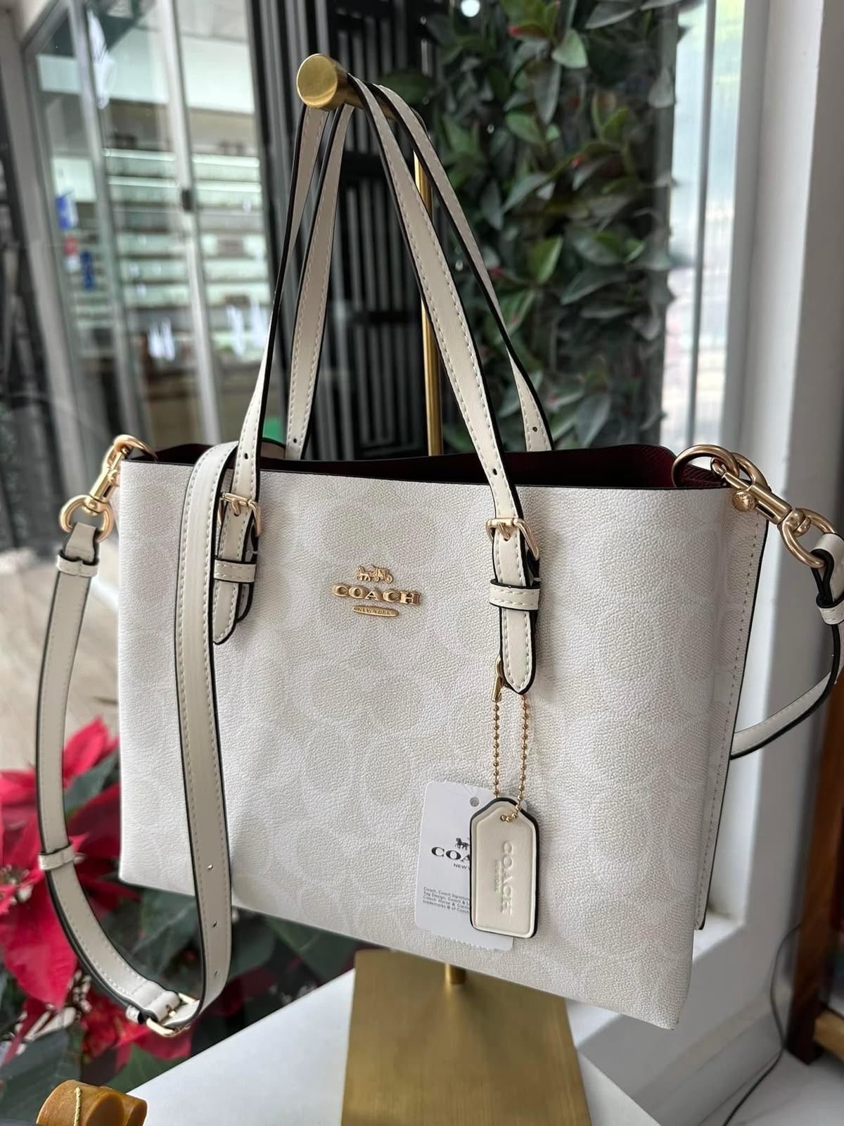 Coach Medium Tote with Brand Box