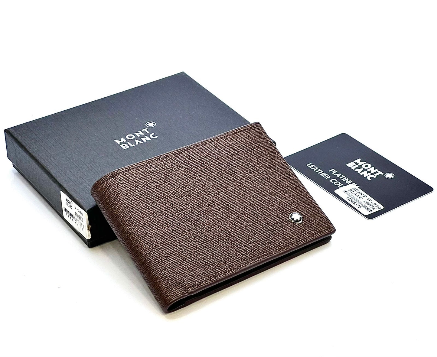 Mont Blanc Wallet with Brand Box & Dust Bag