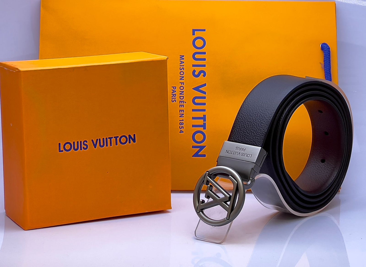 LV Belt with Brand Box