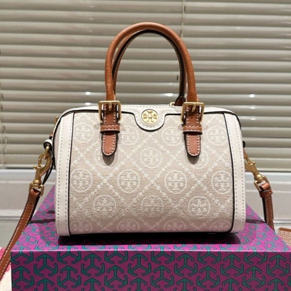 Tory Burch Barrel Bag with Brand Box
