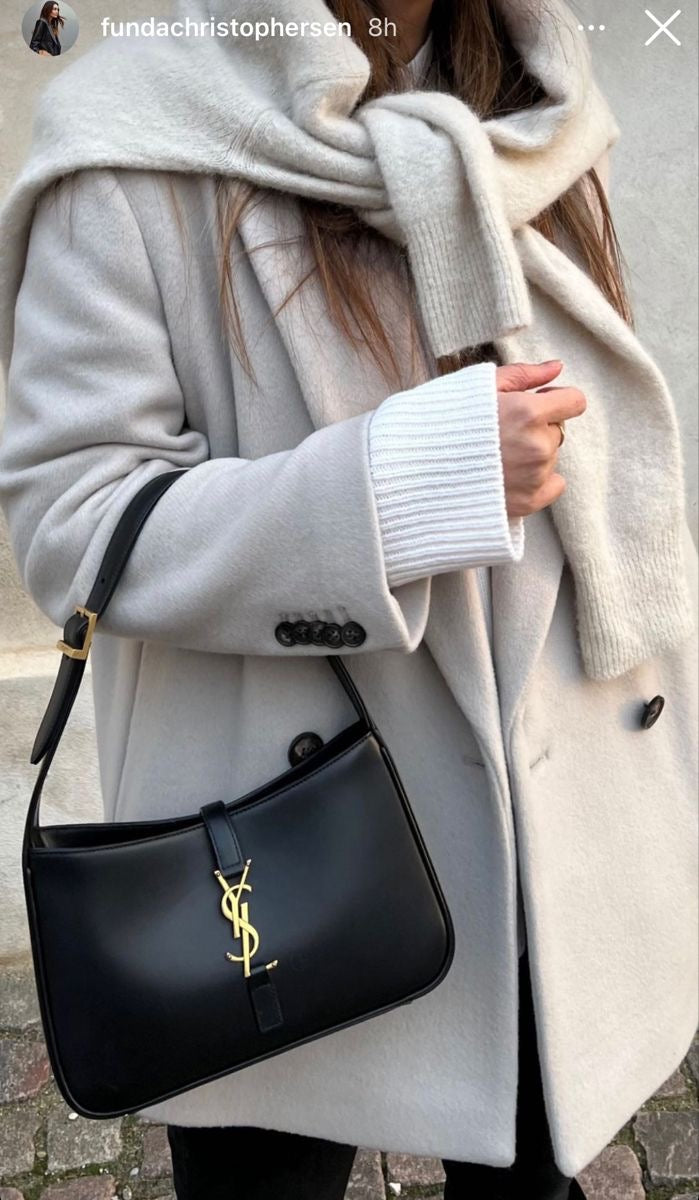 YSL Hobo Handbag with Brand Box