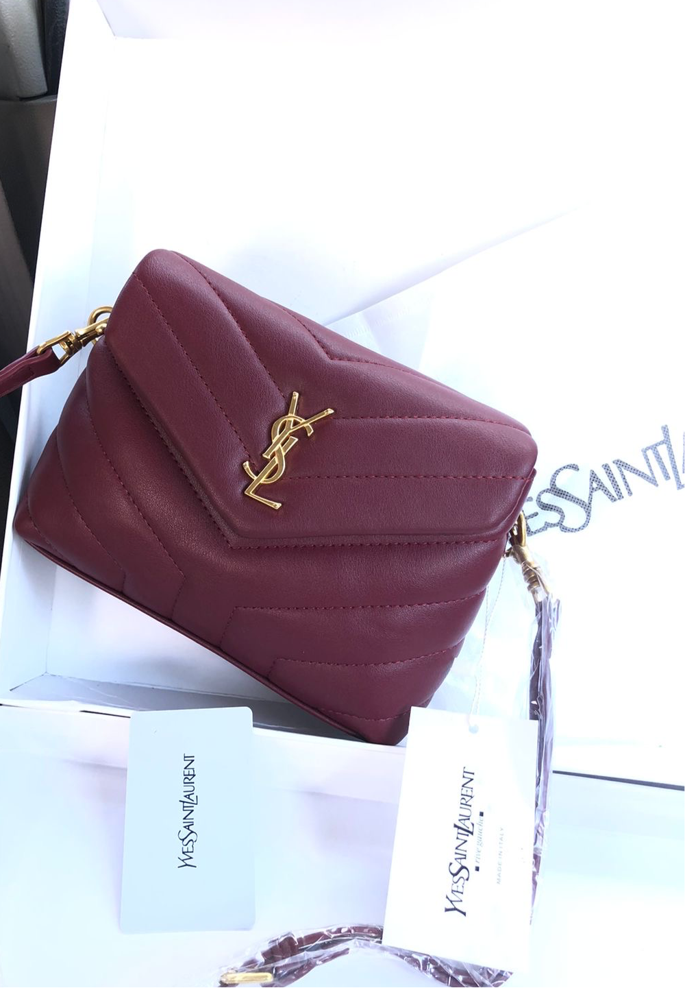 YSL Quilted Bag with Brand Dust Bag