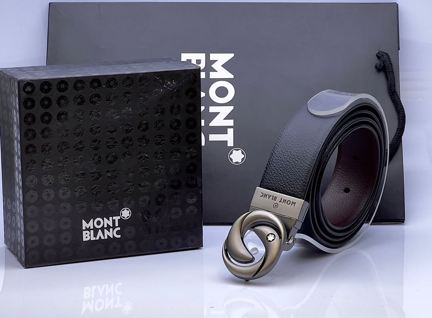 Mont Blanc Belt with Brand Box