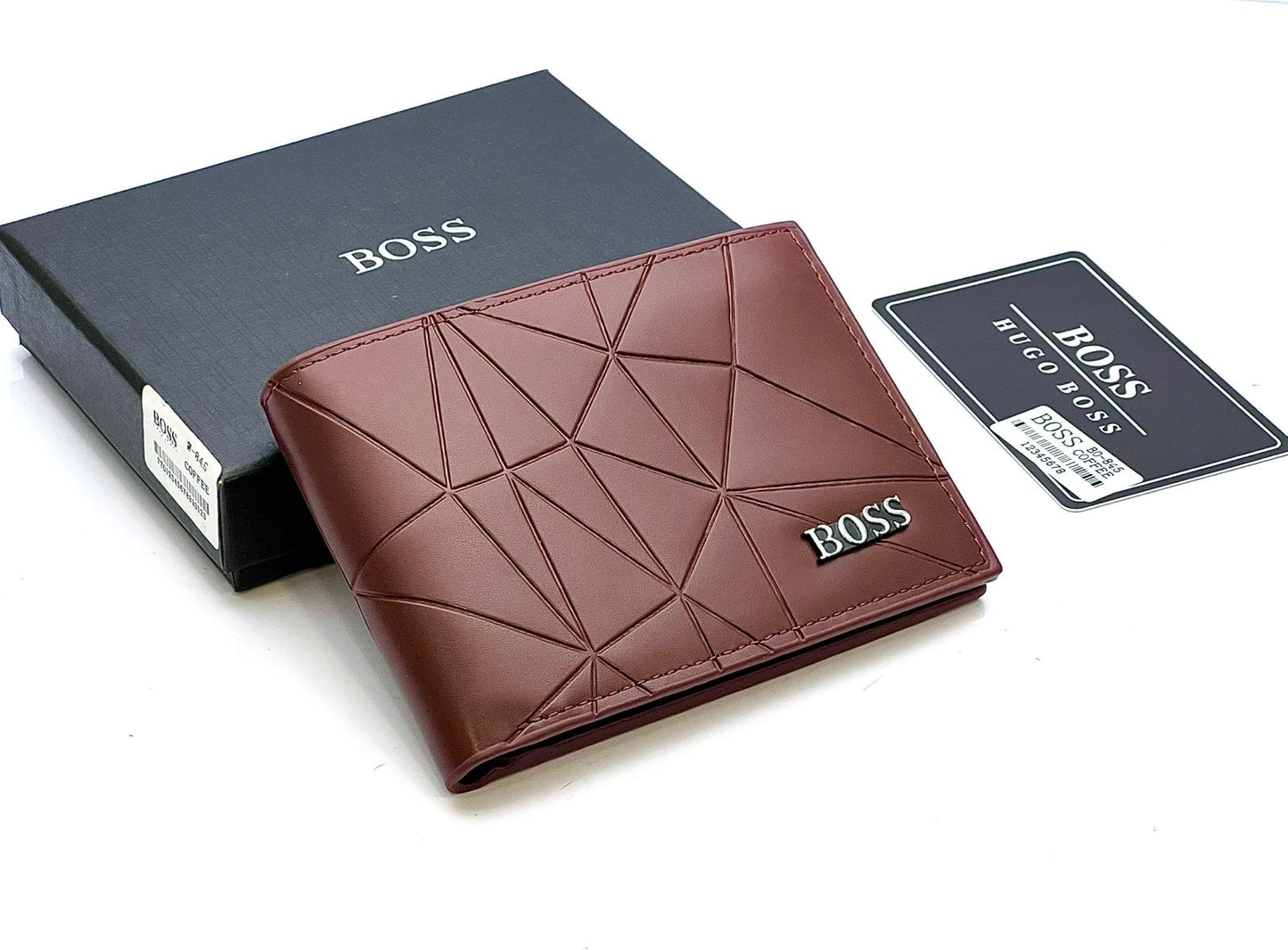 Boss Wallet with Brand Box & Dust Bag