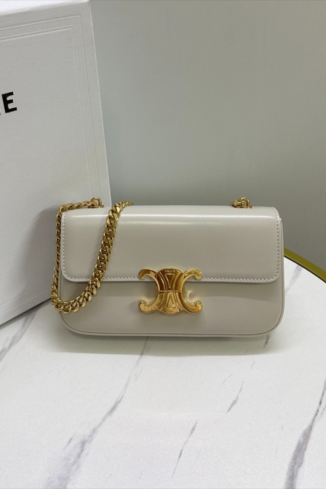 Celine Triomphe Bag with Chain