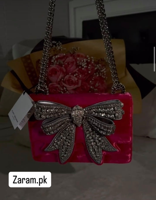 Kurt Geiger Shoreditch Bow Bag with Brand Box