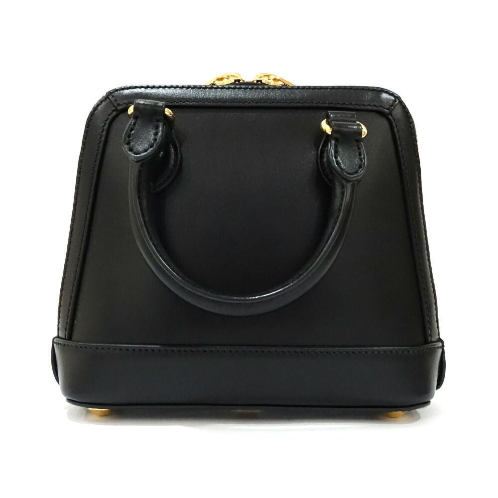Gucci Black Leather Horsebit Bag with Brand Box and Dust Cover
