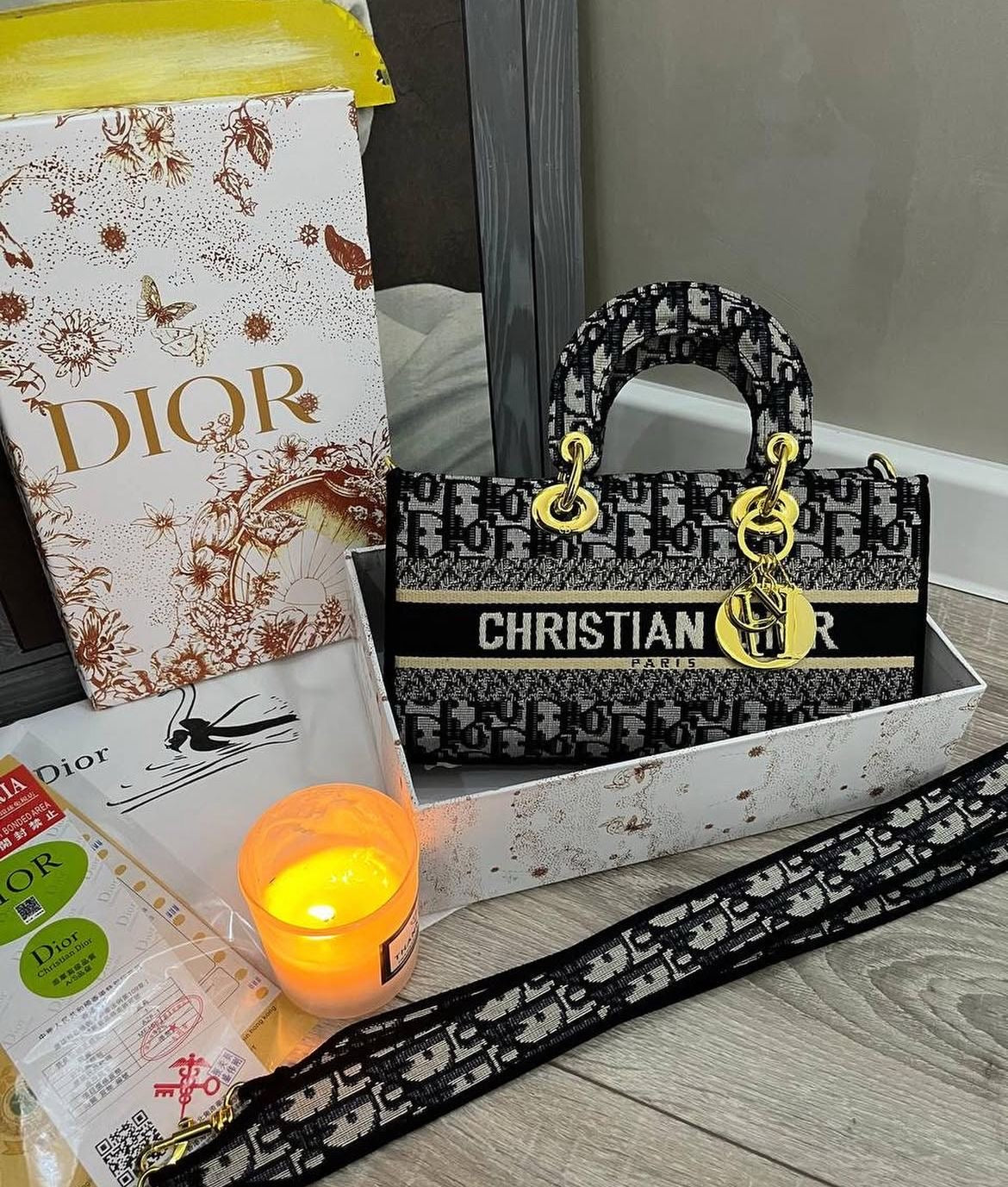 Christian Dior Bag with Brand Box