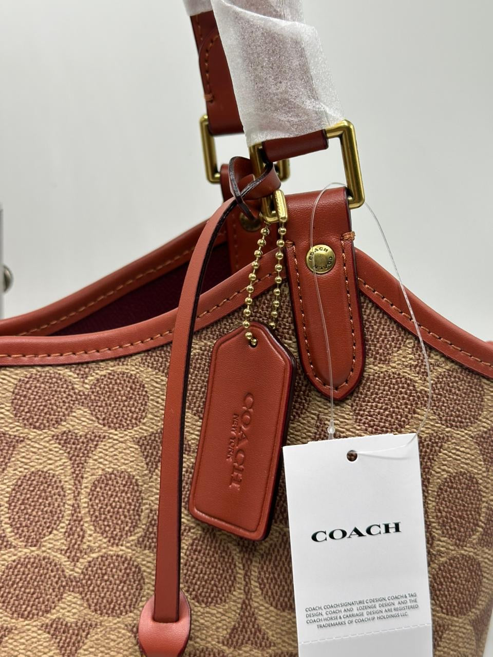 Coach Tote with Pouch