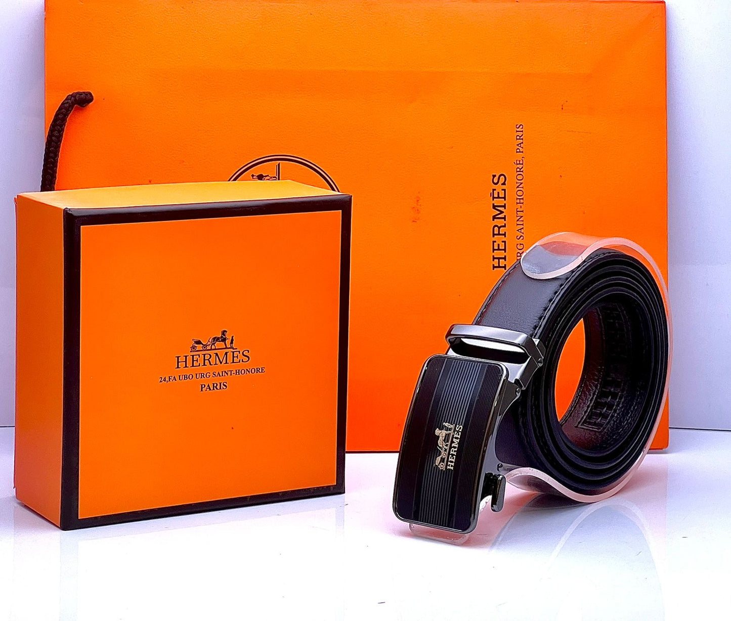 Hermes Belt with Brand Box